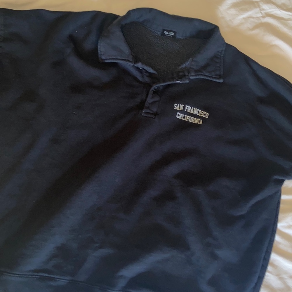 Brandy Melville Navy Crewneck